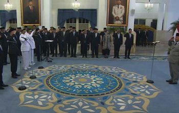 Prabowo Lantik 25 Pejabat Baru di Istana Negara, Ini Daftarnya